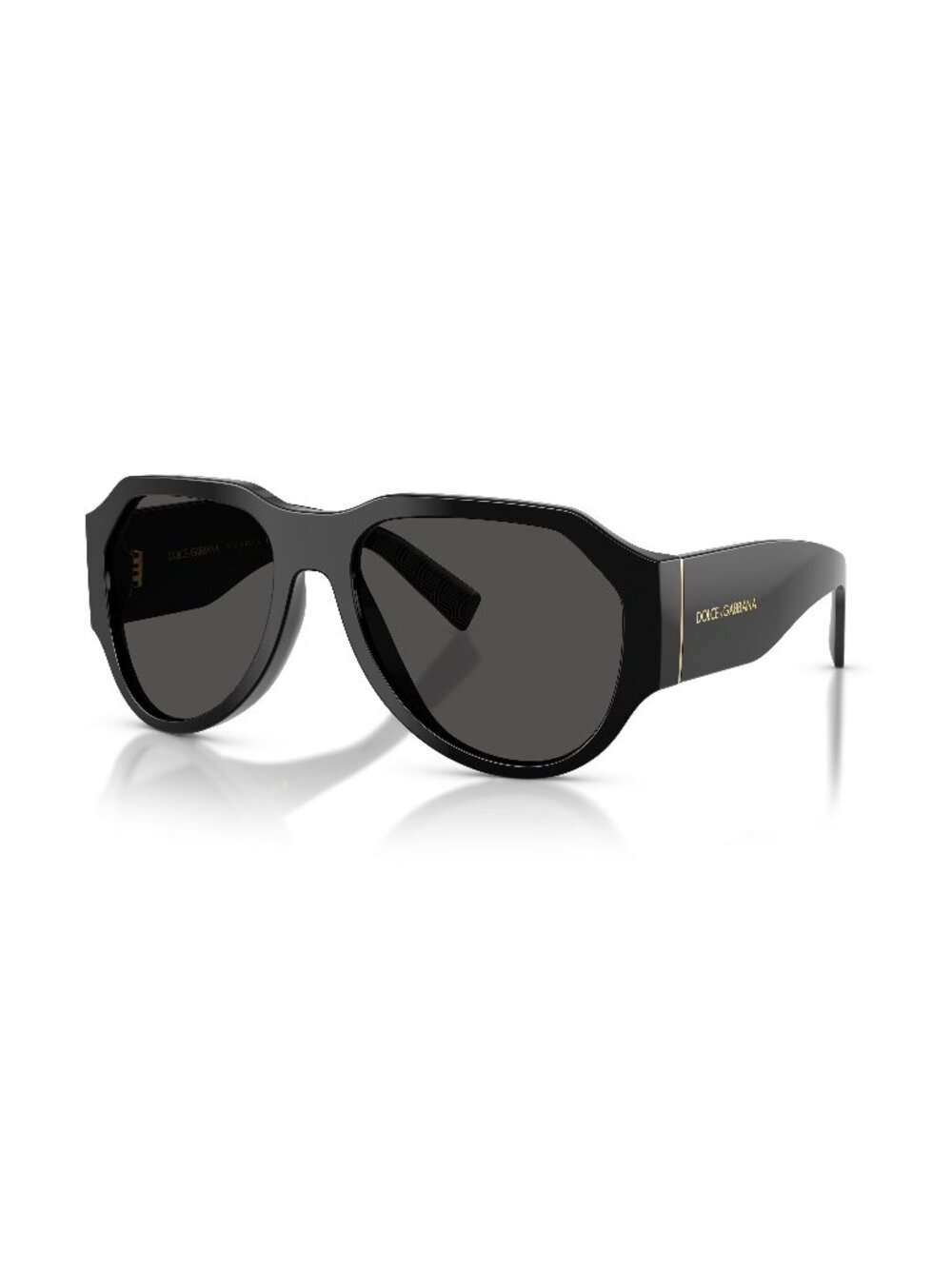 New Dolce&Gabbana Men's Sunglasses Black Grey Lens Acetate Frame Dolce & Gabbana